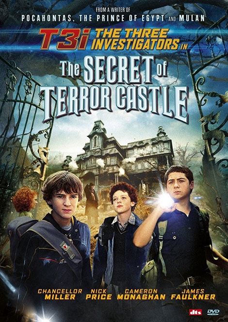 دوبله فارسی فیلم سه کارآگاه و راز قصر وحشت The Three Investigators 2009