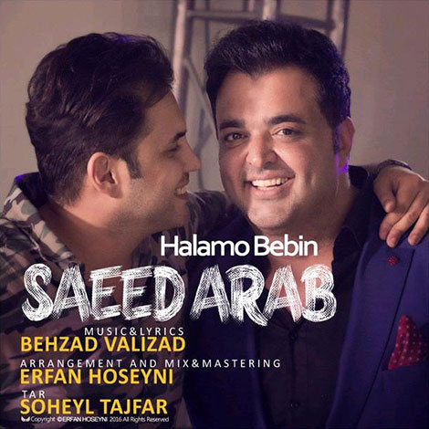 دانلود آهنگ جدید سعید عرب به نام حالمو ببین
