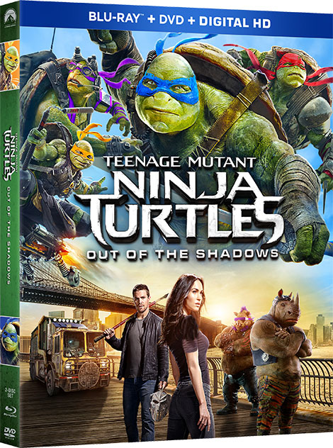 دانلود دوبله فارسی فیلم TMNT: Out of the Shadows 2016