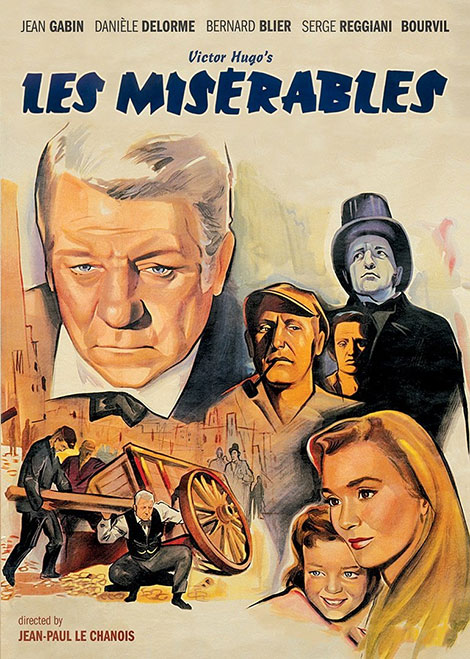 دانلود دوبله فارسی فیلم بینوایان Les Mis&eacute;rables 1958