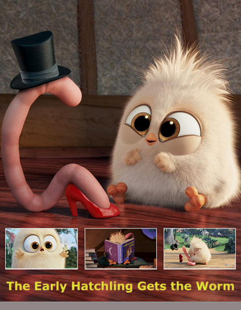 دانلود انیمیشن The Early Hatchling Gets the Worm 2016
