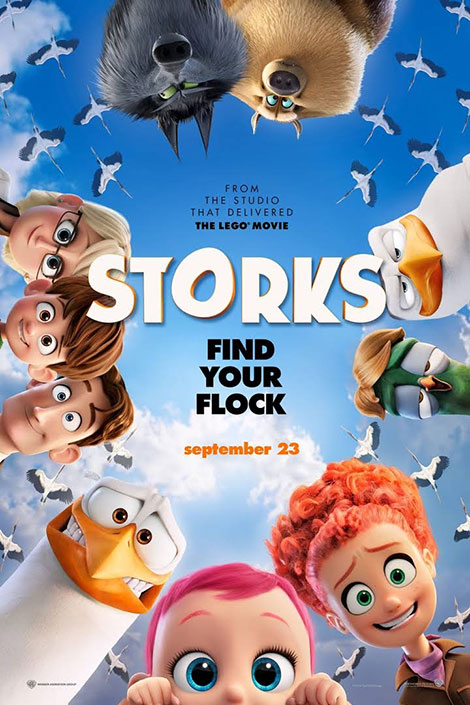 دانلود انیمیشن لک لک ها Storks 2016