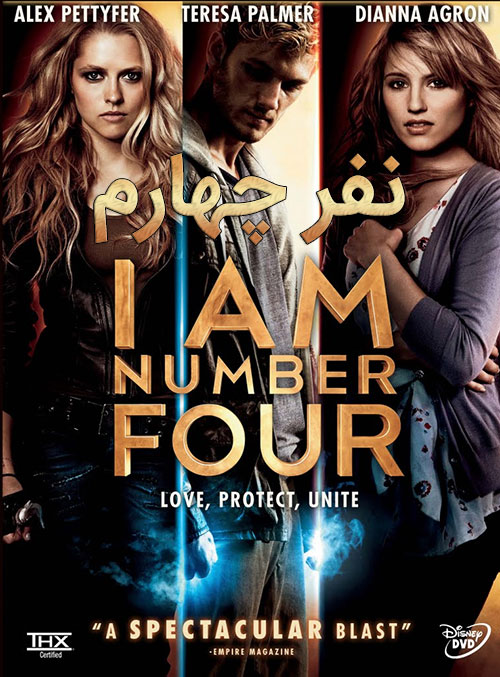 دانلود دوبله فارسی فیلم نفر چهارم I Am Number Four 2011