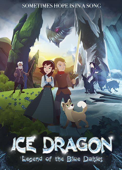 دانلود انیمیشن اژدهای یخی Ice Dragon: Legend of the Blue Daisies 2018