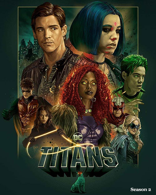 دانلود فصل دوم سریال تایتان ها Titans Season 2 2019 با دوبله فارسی