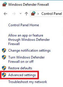 Block applications from accessing the Internet with Windows Firewall