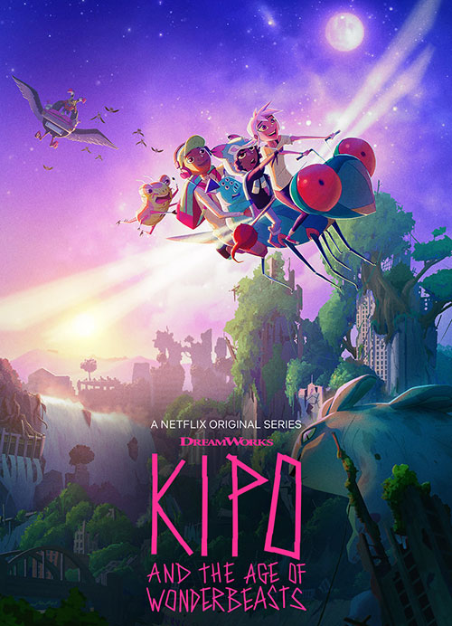 فصل اول انیمیشن کیپو و عصر هیولاهای عجیب Kipo and the Age of Wonderbeasts