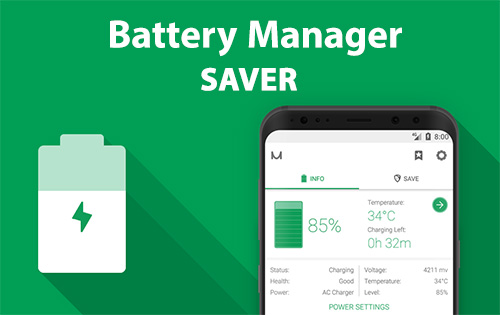 مدیریت مصرف باتری با اپلیکیشن Battery Manager 8.0.0