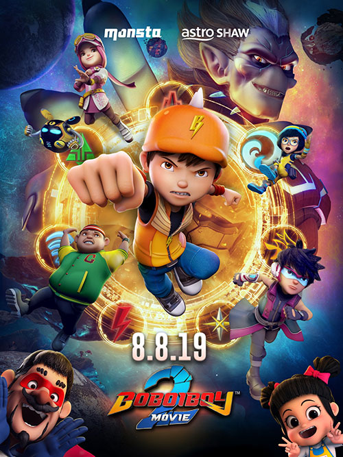 دانلود انیمیشن بوبو قهرمان کوچک BoBoiBoy: Movie 2 2020