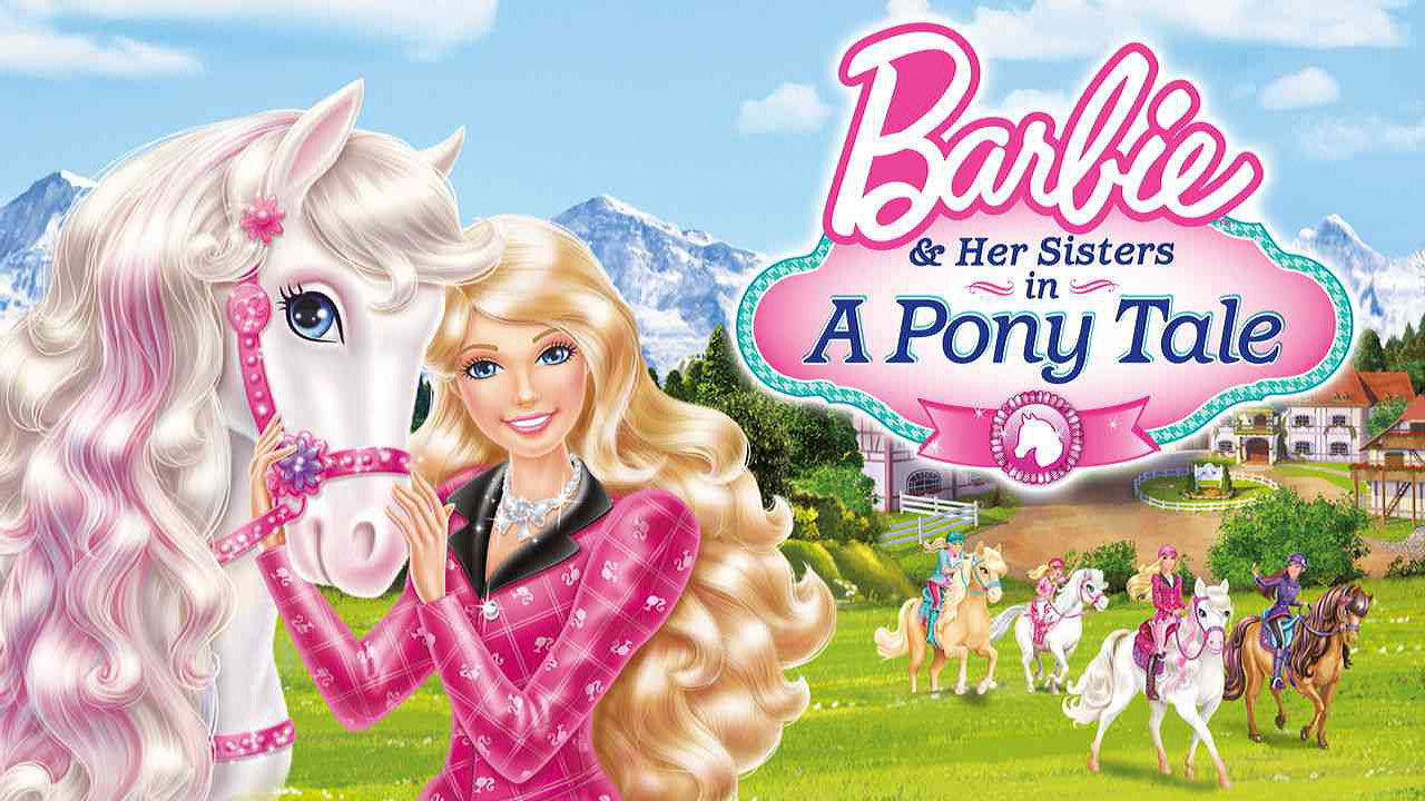 دانلود انیمیشن Barbie and Her Sisters in a Pony Tale 2013 BluRay