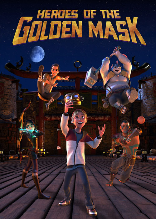 دانلود انیمیشن Heroes of the Golden Masks 2023