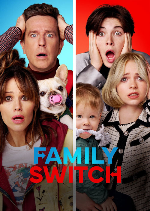 دانلود فیلم جابجایی اعضای خانواده Family Switch 2023