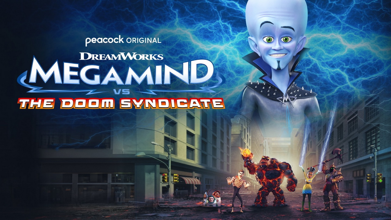 دانلود دوبله فارسی انیمیشن Megamind vs the Doom Syndicate 2024